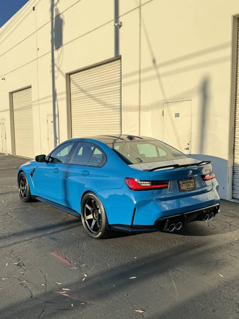 Vehicle showcasing chrome delete service at Socal Vinyl and Paint Protection Shop, Anaheim, CA